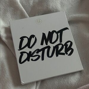 Do Not Disturb Eyeshadow palette